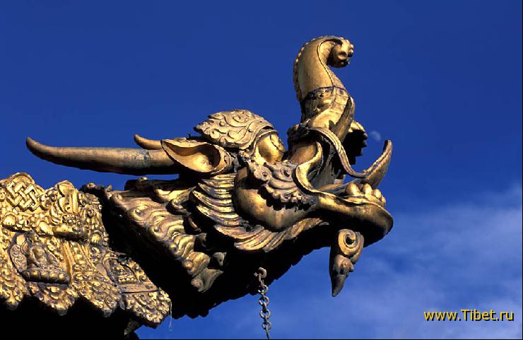 Jokhang Temple Golden Roof